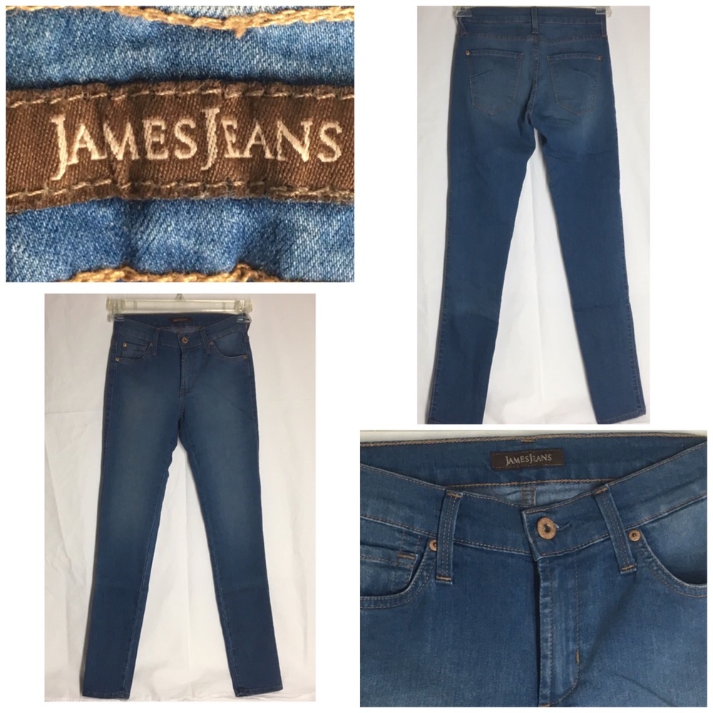 🏆HP🏆 James Jeans👖 “Fiore” Skinny Jeans Sz 25